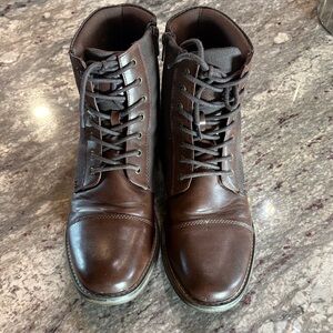 Men's Brown Leather Boots